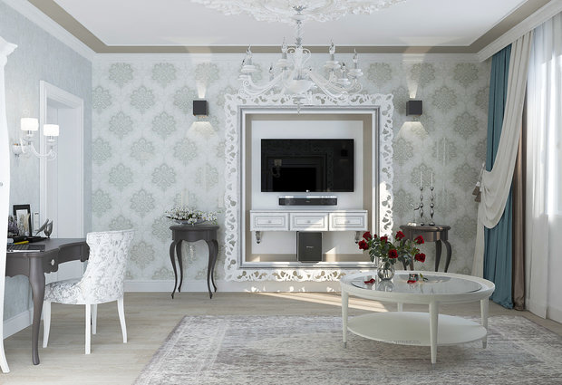 Фото из портфолио Гостиная "Refinement" vol. 1 – фотографии дизайна интерьеров на INMYROOM