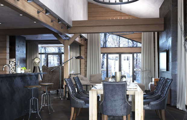 Фото из портфолио коттедж п.Кирполье – фотографии дизайна интерьеров на INMYROOM