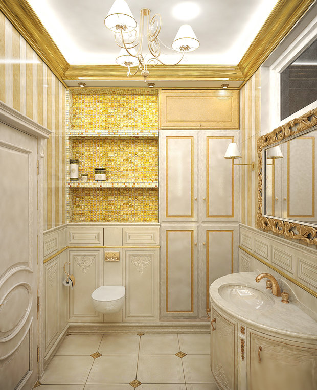 Фото из портфолио Ванна кв Юбилейный – фотографии дизайна интерьеров на INMYROOM