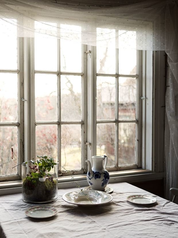 Фотография: Кухня и столовая в стиле Прованс и Кантри, Скандинавский, Эклектика, Дом, Швеция, Дача, Дом и дача, 4 и больше – фото на INMYROOM