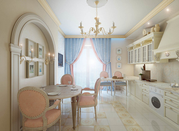 Фото из портфолио Дворянская классика – фотографии дизайна интерьеров на INMYROOM