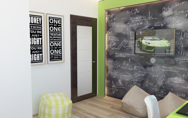 Фото из портфолио Дизайн проект квартиры  – фотографии дизайна интерьеров на INMYROOM