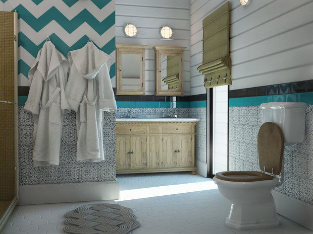 Фото из портфолио Загородный дом под Можайском – фотографии дизайна интерьеров на INMYROOM