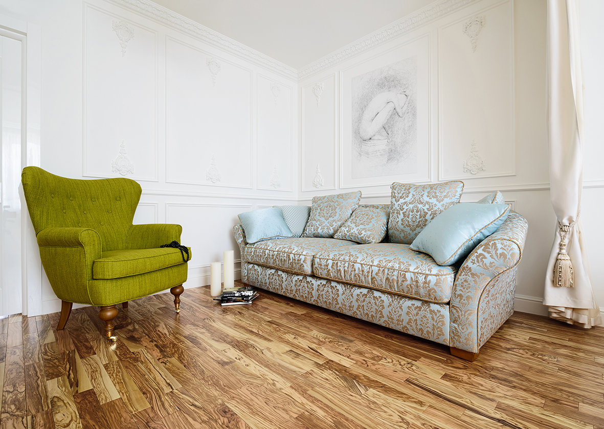 Фотография: Гостиная в стиле , Квартира, Цвет в интерьере, Дома и квартиры, Белый, Проект недели – фото на INMYROOM