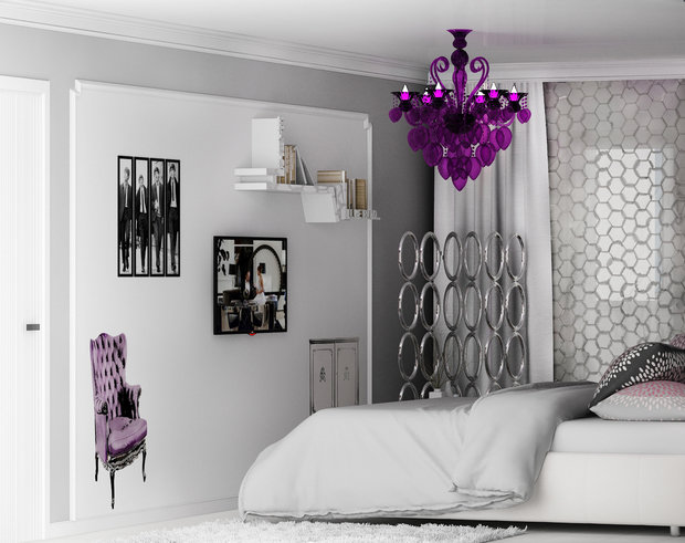 Фото из портфолио Комната для девушки (20 лет) – фотографии дизайна интерьеров на INMYROOM
