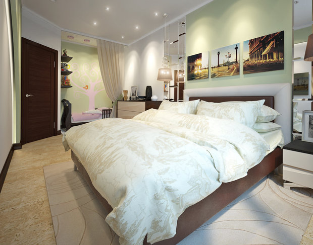 Фото из портфолио Дизайн-проект в идеальном сочетании бежевых и коричневых тонов – фотографии дизайна интерьеров на INMYROOM