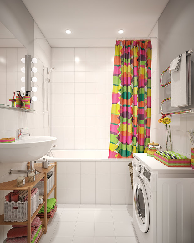 Фотография: Ванная в стиле Скандинавский – фото на INMYROOM