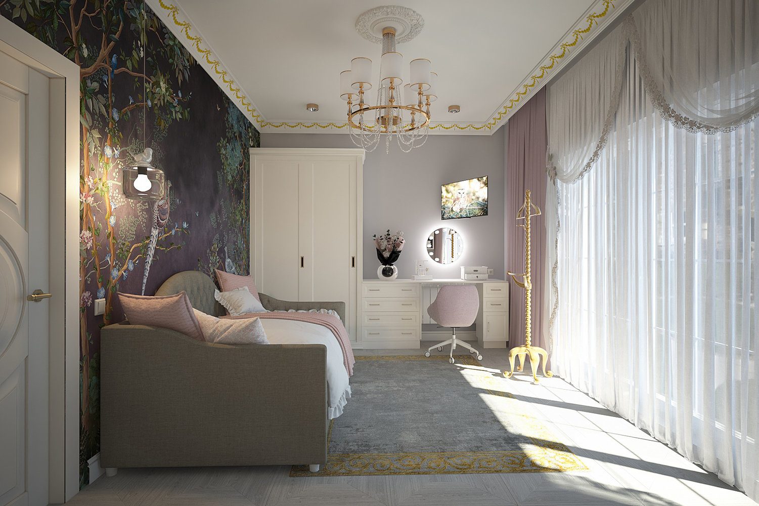 Фото из портфолио Комната девочки-подростка – фотографии дизайна интерьеров на INMYROOM Фото из портфолио Комната девочки-подростка – фотографии дизайна интерьеров на INMYROOM