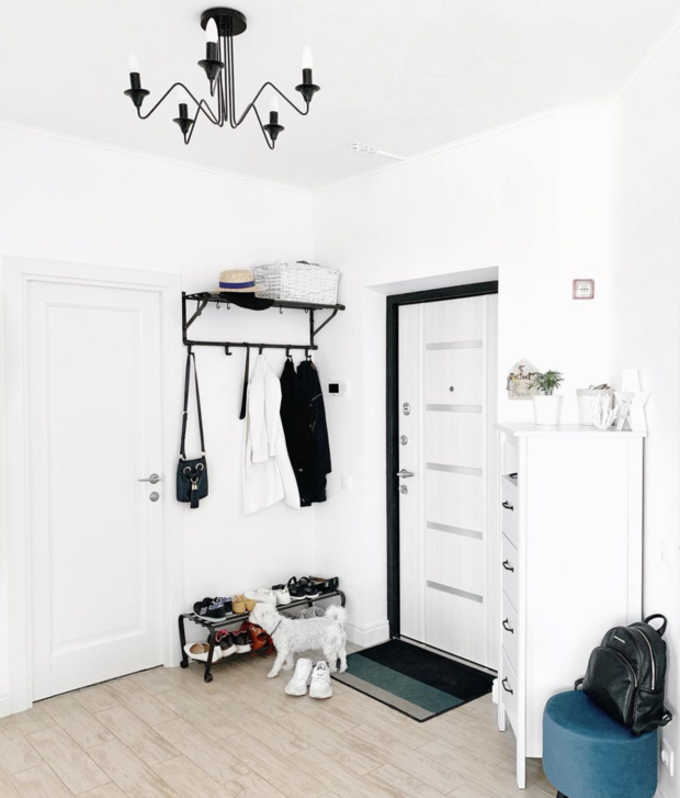 Фотография: Прихожая в стиле Скандинавский, Ремонт на практике – фото на INMYROOM