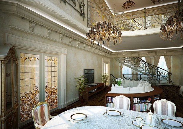 Фото из портфолио Дом в Подмосковье. – фотографии дизайна интерьеров на INMYROOM