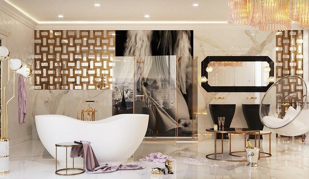 Фото из портфолио Ванная – фотографии дизайна интерьеров на INMYROOM