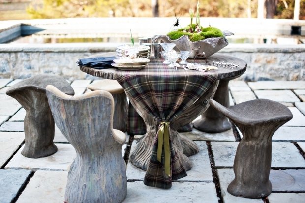 Фотография: Ландшафт в стиле Прованс и Кантри, Современный, Эклектика, Декор интерьера, Декор дома, Подушки, Плед – фото на INMYROOM