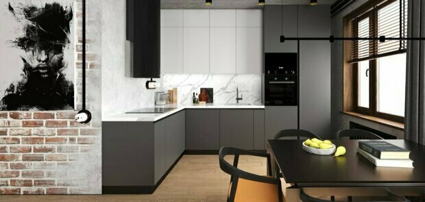 Фотография: Кухня и столовая в стиле Лофт, Современный – фото на INMYROOM