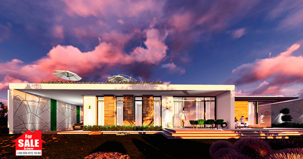 Фото из портфолио Minimalism Private House 198m2 – фотографии дизайна интерьеров на INMYROOM