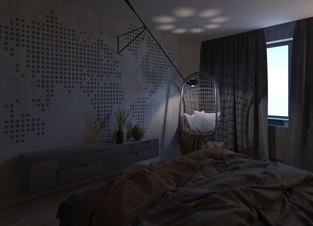 Фото из портфолио Бетон и дерево – фотографии дизайна интерьеров на INMYROOM