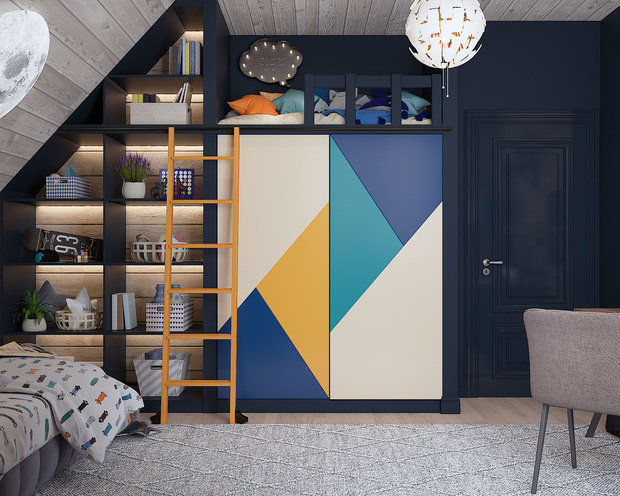 Фотография: Детская в стиле Эко, Дом, Проект недели, Дом и дача, 4 и больше, Более 90 метров, Владимирская область, Светлана Капустина – фото на INMYROOM