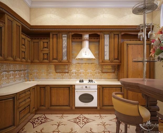 Фото из портфолио кухня – фотографии дизайна интерьеров на InMyRoom.ru