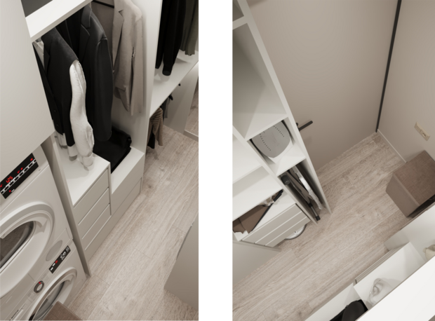 Фото из портфолио Мастер-спальня ЖК Погода – фотографии дизайна интерьеров на INMYROOM