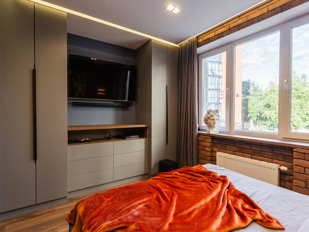 Фото из портфолио Квартира холостяка – фотографии дизайна интерьеров на INMYROOM