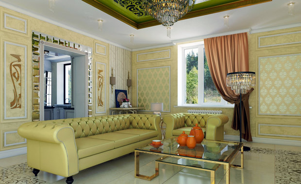 Фотография: Гостиная в стиле Классический – фото на InMyRoom.ru