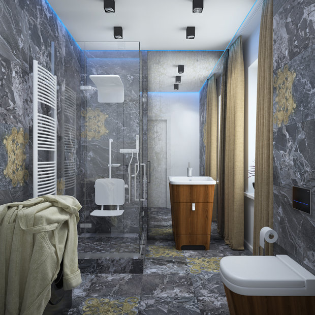 Фото из портфолио Монохромный интерьер – фотографии дизайна интерьеров на INMYROOM