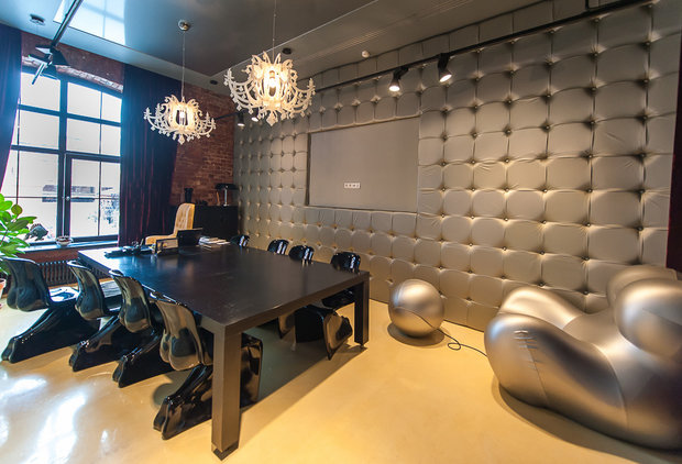 Фотография: Офис в стиле Классический, Современный, Эклектика, Офисное пространство, Дома и квартиры – фото на INMYROOM