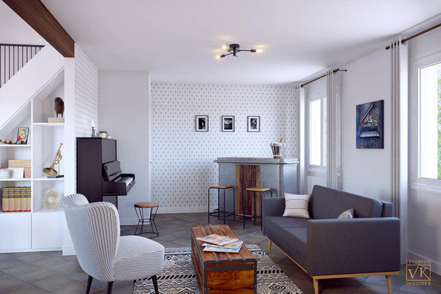 Фото из портфолио Maison a la campagne, France – фотографии дизайна интерьеров на INMYROOM