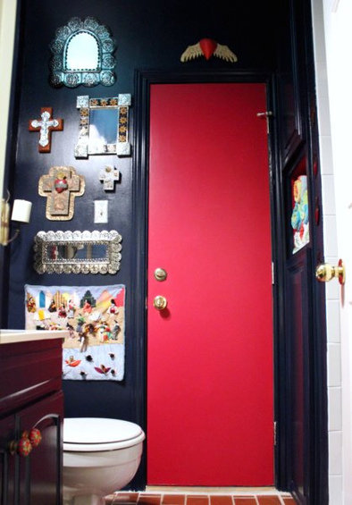 Фотография: Ванная в стиле Прованс и Кантри, Декор интерьера, Малогабаритная квартира, Интерьер комнат – фото на INMYROOM