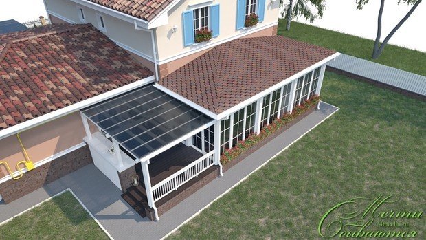 Фото из портфолио Реконструкция жилого загородного дома – фотографии дизайна интерьеров на INMYROOM