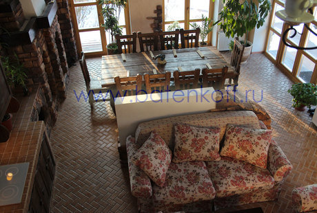 Дизайн проект гостевого дома в стиле шале от Батенькофф