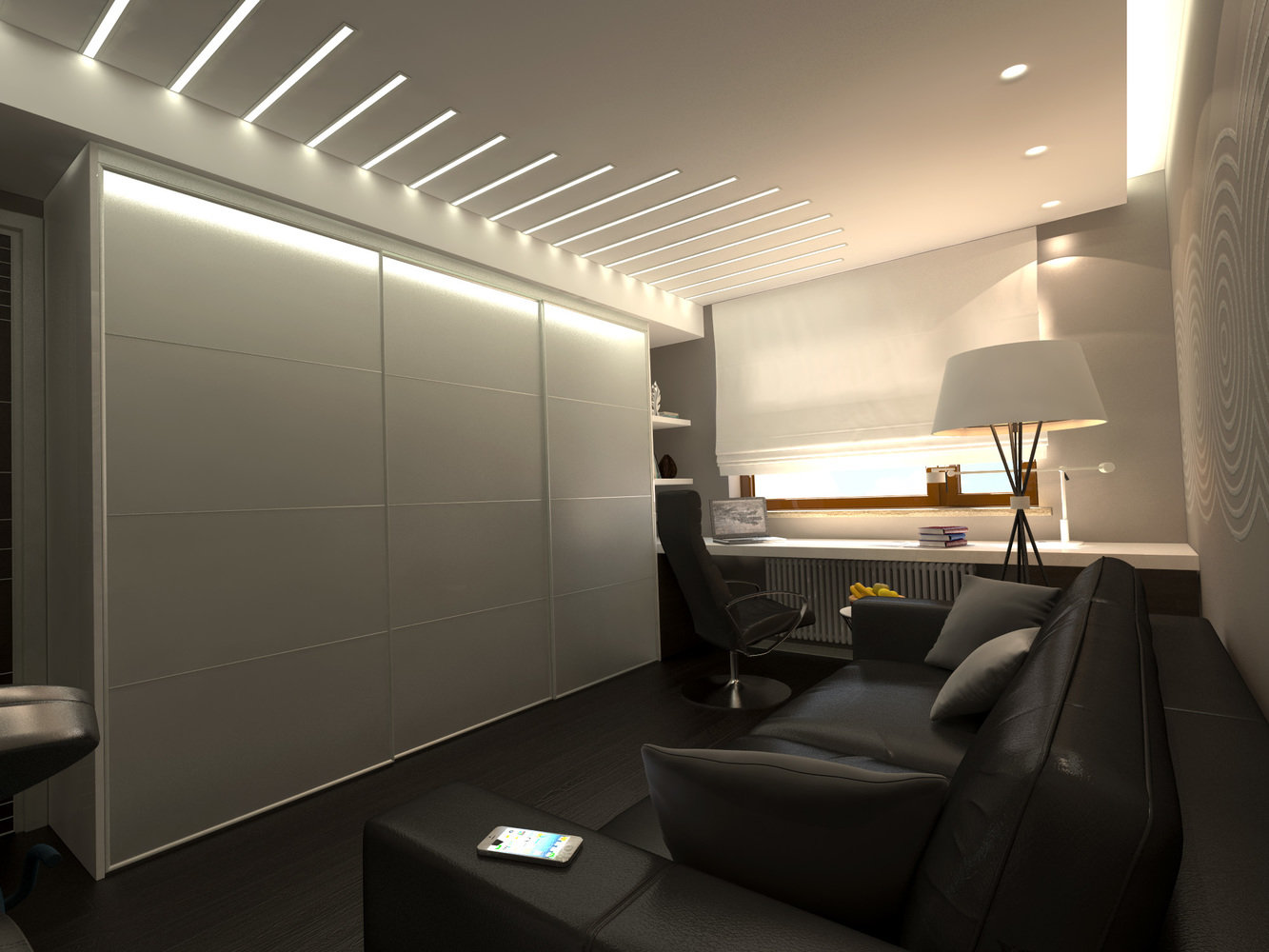 Фотография: Гостиная в стиле Современный, Малогабаритная квартира, Квартира, Дома и квартиры – фото на INMYROOM Фотография: Гостиная в стиле Современный, Малогабаритная квартира, Квартира, Дома и квартиры – фото на INMYROOM