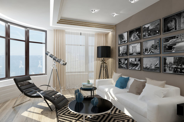 Фото из портфолио Зал – фотографии дизайна интерьеров на INMYROOM