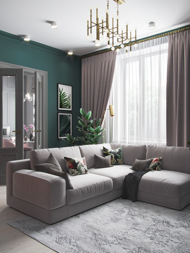 Фото из портфолио Парк Победы – фотографии дизайна интерьеров на INMYROOM