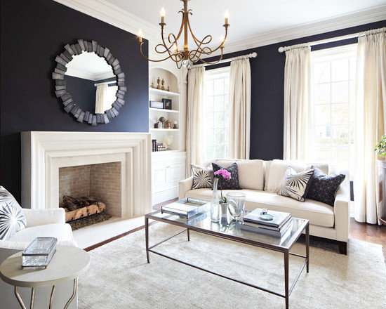 Фотография: Гостиная в стиле Прованс и Кантри, Декор, Советы, Белый, Черный, Красный, Зеленый, Бежевый, Желтый, Синий, Серый, Голубой, Оранжевый, Коричневый, Фуксия, цветовая палитра интерьера, цветовая гамма интерьера, цветовые сочетания – фото на INMYROOM