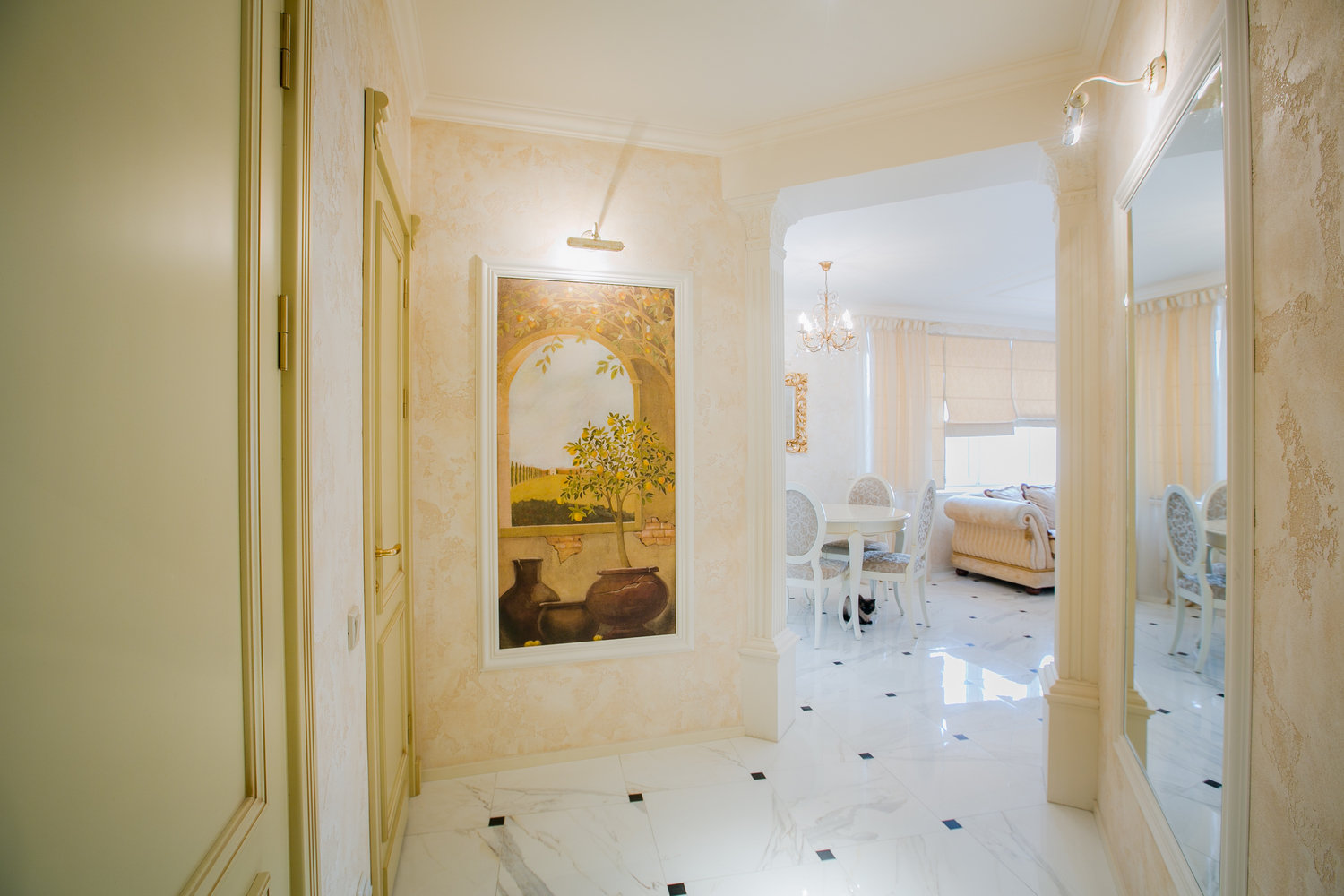 Фотография: в стиле , Классический, Квартира, Россия, Проект недели, Санкт-Петербург, Мария Василенко, дизайн двухкомнатной квартиры в классическом стиле, интерьер двухкомнатной квартиры в новостройке, как сделать гардеробную в двушке – фото на INMYROOM Фотография: в стиле , Классический, Квартира, Россия, Проект недели, Санкт-Петербург, Мария Василенко, дизайн двухкомнатной квартиры в классическом стиле, интерьер двухкомнатной квартиры в новостройке, как сделать гардеробную в двушке – фото на INMYROOM