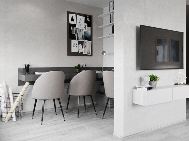 Фото из портфолио Дом 100 кв.м – фотографии дизайна интерьеров на INMYROOM
