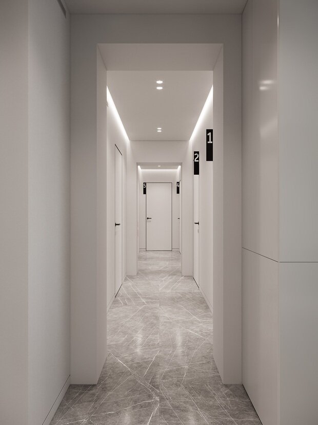 Фото из портфолио КЛИНИКА – фотографии дизайна интерьеров на INMYROOM