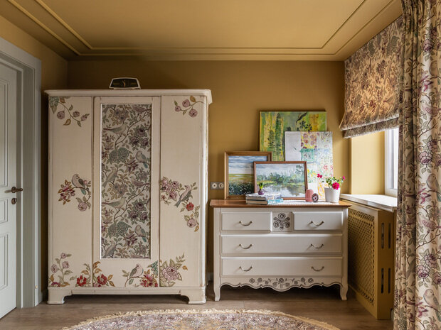 Фотография: Спальня в стиле Прованс и Кантри, Дом, Проект дня, Дом и дача, Кирпичный дом, 4 и больше, Более 90 метров, Башкортостан, Лилия Асфандиярова, прованс/винтаж – фото на INMYROOM