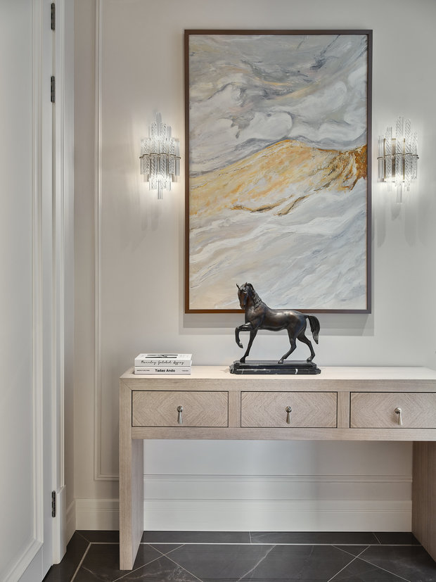 Фотография: Прихожая в стиле Классический, Современный, Квартира, Проект недели, Москва, Лидия Большакова, NW-Interior, 3 комнаты, 60-90 метров – фото на INMYROOM