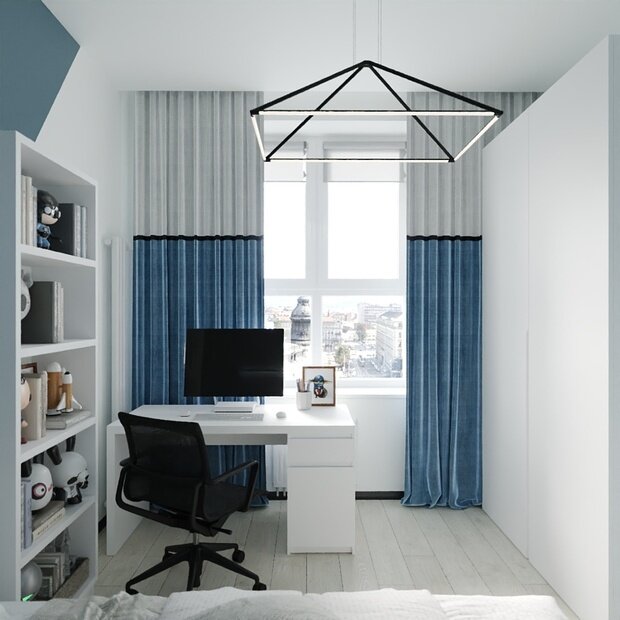 Фотография: Детская в стиле Современный, Минимализм, Квартира, Проект недели, 3 комнаты, 40-60 метров, Фрязино, Анна Гречка – фото на INMYROOM