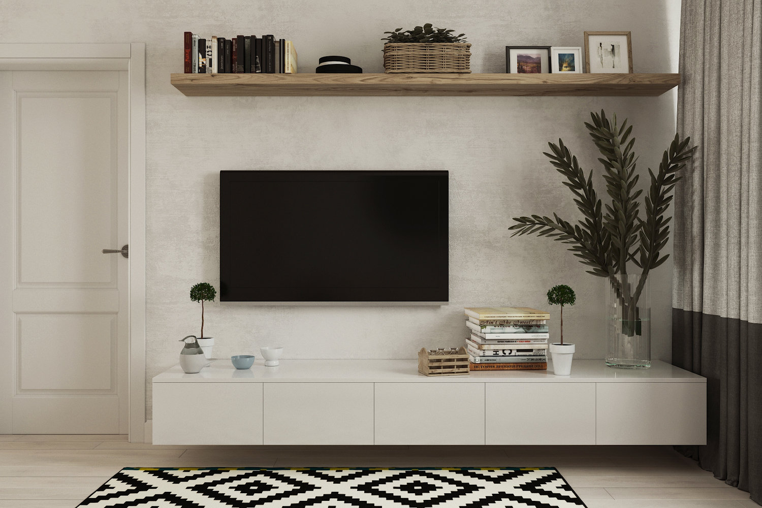 Фотография: Гостиная в стиле Современный, Скандинавский, Проект недели, Бежевый, Серый, ПРЕМИЯ INMYROOM – фото на INMYROOM Фотография: Гостиная в стиле Современный, Скандинавский, Проект недели, Бежевый, Серый, ПРЕМИЯ INMYROOM – фото на INMYROOM