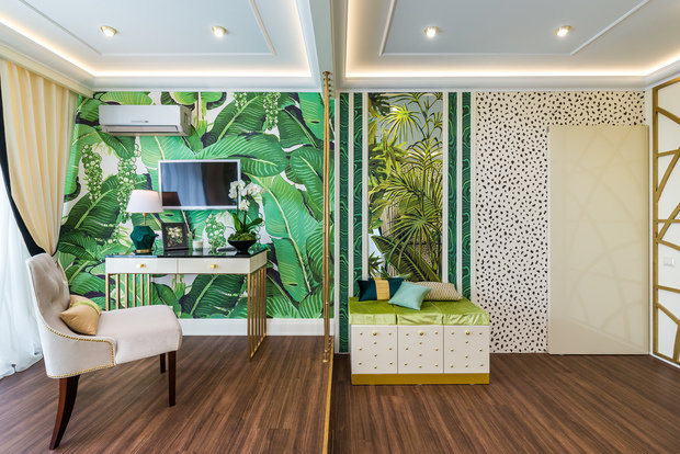 Фото из портфолио ЗОЛОТЫЕ ДЖУНГЛИ – фотографии дизайна интерьеров на INMYROOM