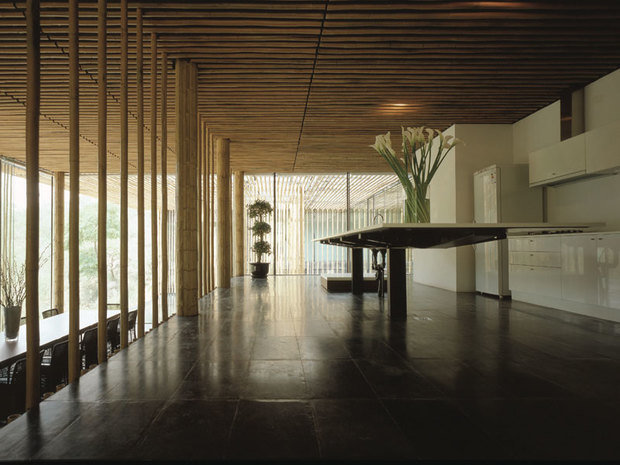 Фотография: Кухня и столовая в стиле Современный, Эко, Гид, Кенго Кума – фото на INMYROOM