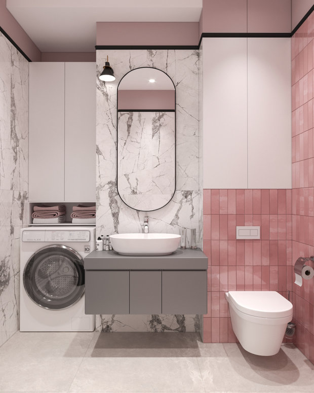 Фото из портфолио Квартира для молодой девушки, г. Москва – фотографии дизайна интерьеров на INMYROOM