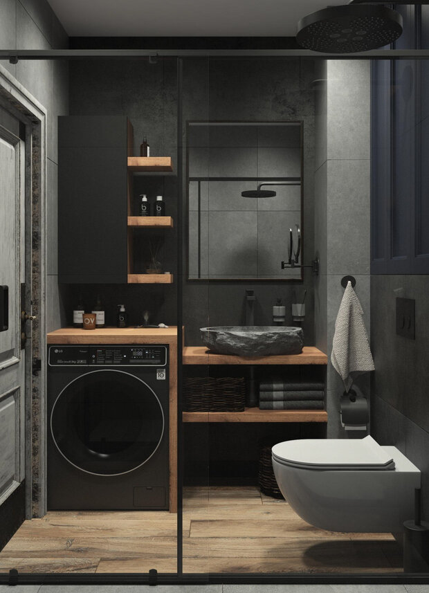 Фото из портфолио ЖК Парксайд 42 кв.м. – фотографии дизайна интерьеров на INMYROOM