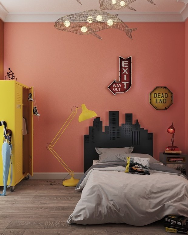 Фото из портфолио Детская лофт – фотографии дизайна интерьеров на INMYROOM