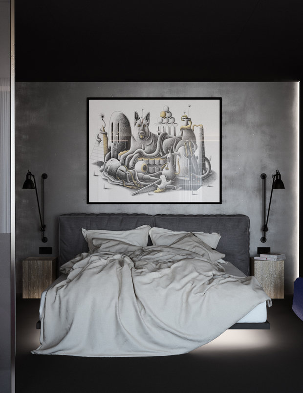 Фото из портфолио FLAWLESS - квартира для молодой девушки – фотографии дизайна интерьеров на INMYROOM