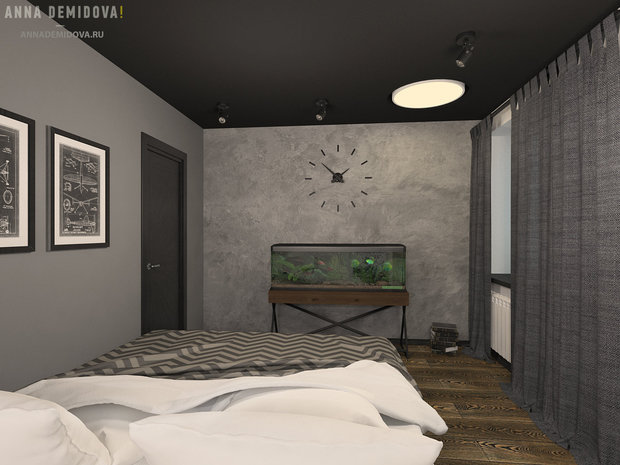 Фото из портфолио Квартира для холостяка – фотографии дизайна интерьеров на INMYROOM