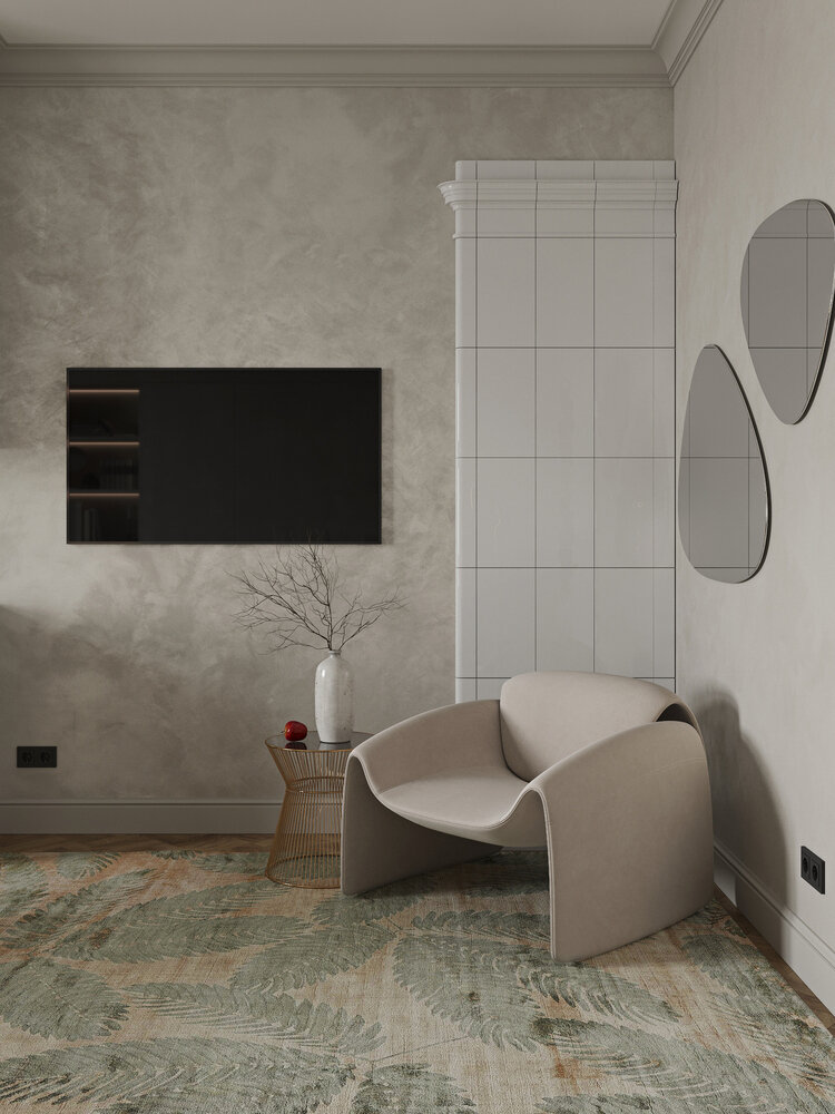 Фотография: Гостиная в стиле Современный, Классический, Квартира, Проект дня, Санкт-Петербург, 40-60 метров, Юлия Бабинцева, YUHOME design – фото на INMYROOM Фотография: Гостиная в стиле Современный, Классический, Квартира, Проект дня, Санкт-Петербург, 40-60 метров, Юлия Бабинцева, YUHOME design – фото на INMYROOM