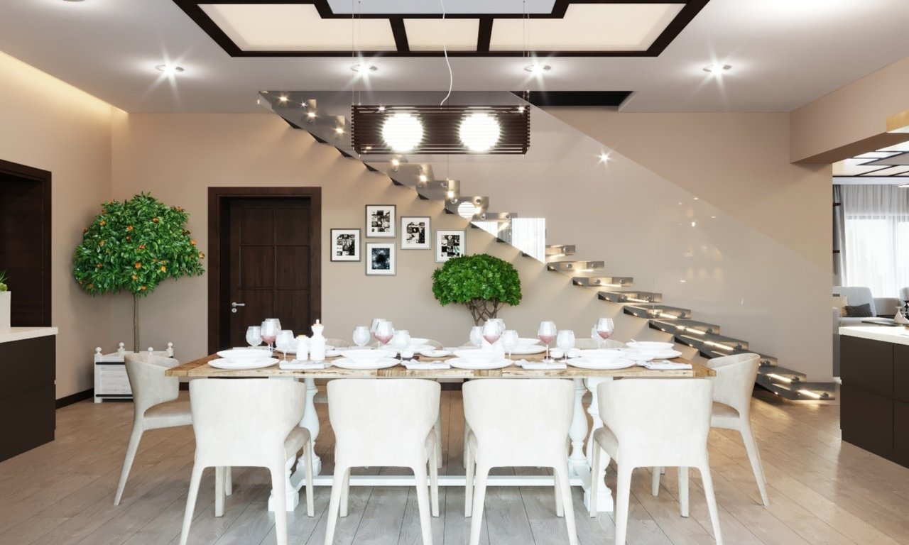 Фото из портфолио Гостиная и столовая в японском стиле – фотографии дизайна интерьеров на INMYROOM Фото из портфолио Гостиная и столовая в японском стиле – фотографии дизайна интерьеров на INMYROOM